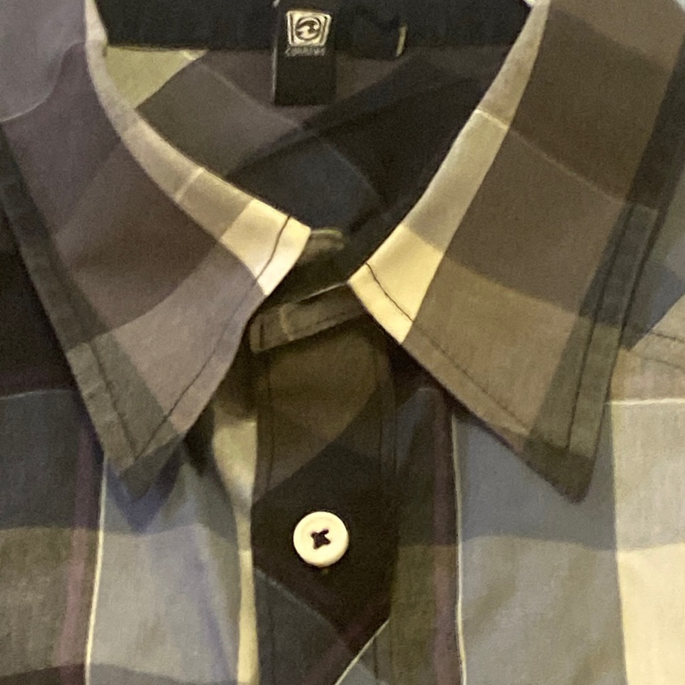 Button down short sleeve Current
